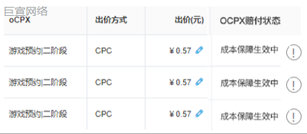 Bilibili广告投放平台单元列表新增“oCPX赔付状态” Bilibili广告投放平台单元列表新增“oCPX赔付状态”