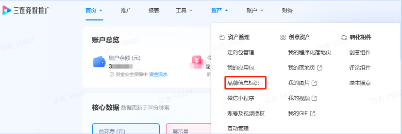 B站广告推广小游戏搭建品牌信息标识 B站广告推广小游戏搭建品牌信息标识