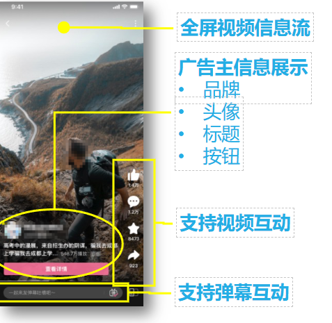 B站视频广告投放APP页面功能覆盖与样式介绍 B站视频广告投放APP页面功能覆盖与样式介绍